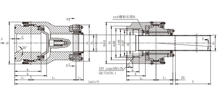 GSL-F Anti-through type